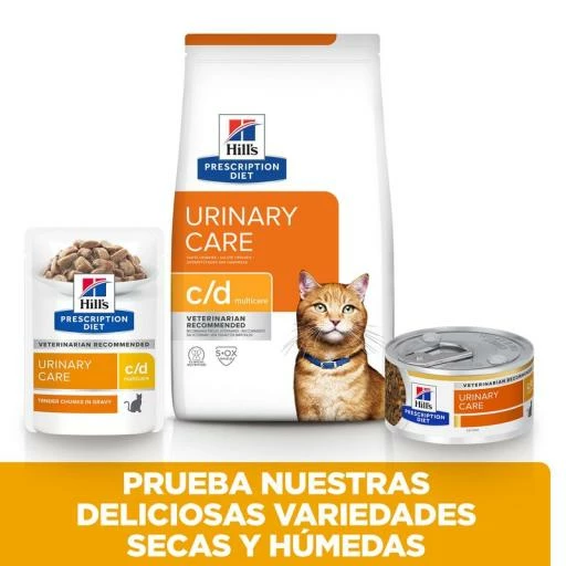 Hill's Comida Húmeda Prescription Diet C/d Multicare Urinary Care Para Enfermedades Urinarias En Gatos 6 Hill's Comida Húmeda Prescription Diet C/d Multicare Urinary Care Para Enfermedades Urinarias En Gatos - Imagen 4