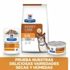 Hill's Comida Húmeda Prescription Diet K/d De Salmón Para Enfermedades Renales En Gatos -Suministros De Mascotas Ventas 2024 52742188416 6 g