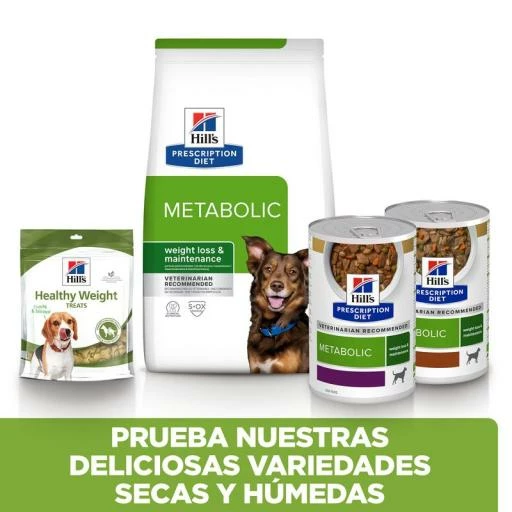 Pack 12 Hill's Comida Húmeda Prescription Diet Metabolic Weight Loss & Maintenance Para La Pérdida De Peso En Perro 6 Pack 12 Hill's Comida Húmeda Prescription Diet Metabolic Weight Loss & Maintenance Para La Pérdida De Peso En Perro - Imagen 4