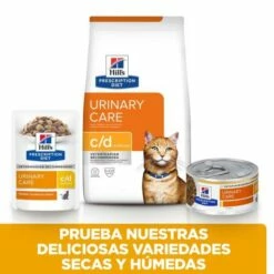 Hill's Pienso Prescription Diet C/d Multicare Para Enfemedades Urinarias En Gatos -Suministros De Mascotas Ventas 2024 52742918501 6 g