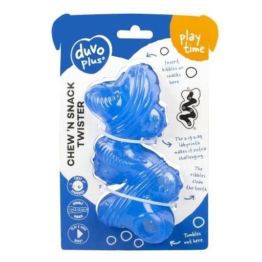 Duvo Plus Juguete Dispensador De Snacks De Goma Para Perros 4 Duvo Plus Juguete Dispensador De Snacks De Goma Para Perros - Imagen 2