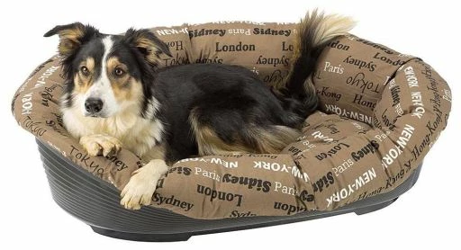 Ferplast Cama Ovalada Cittes De Plástico Con Cojín 4 Ferplast Cama Ovalada Cittes De Plástico Con Cojín - Imagen 2