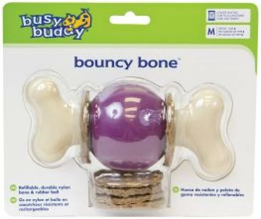 Busy Buddy Pelota Mordedor Bouncy Bone Para Perros 4 Busy Buddy Pelota Mordedor Bouncy Bone Para Perros - Imagen 2