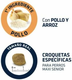 Advance Pienso De Pollo Y Arroz Para Perro Maxi Sénior -Suministros De Mascotas Ventas 2024 72 4 4 g