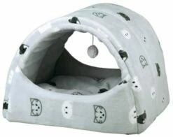 Trixie Cueva Suave Mimi Gris Para Gatos