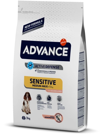Advance Pienso Sensitive De Arroz Y Salmón Para Perro Medium Maxi 4 Advance Pienso Sensitive De Arroz Y Salmón Para Perro Medium Maxi - Imagen 2