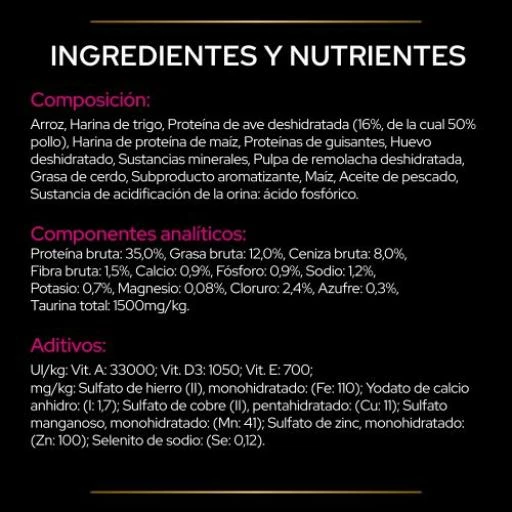 Pro Plan Veterinary Diets Pienso UR Urinary ST/OX Para Gatos 7 Pro Plan Veterinary Diets Pienso UR Urinary ST/OX Para Gatos - Imagen 5