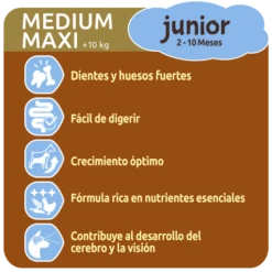 Ultima Pienso Medium Maxi Junior Pollo Y Arroz -Suministros De Mascotas Ventas 2024 78179 3 3 g