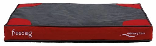 Freedog Cama Rectangular Memory Foam Flat Roja 3 Freedog Cama Rectangular Memory Foam Flat Roja