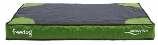 Freedog Cama Rectangular Memory Foam Flat Verde 4 Freedog Cama Rectangular Memory Foam Flat Verde - Imagen 2
