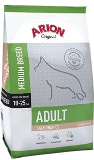 Arion Pienso Para Perros Original Adult Medium Salmón Y Arroz