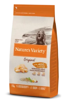 Nature's Variety Pienso Original De Pollo Para Perros Adultos De Raza Medium Maxi