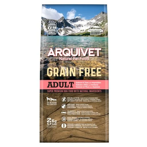 Arquivet Pienso Para Perros Grain Free Salmon Y Atun 4 Arquivet Pienso Para Perros Grain Free Salmon Y Atun - Imagen 2