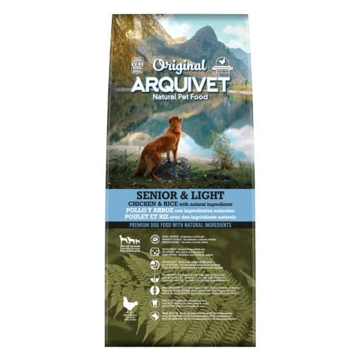 Arquivet Dog Original Senior & Light Pollo Y Arroz 6 Arquivet Dog Original Senior & Light Pollo Y Arroz - Imagen 4