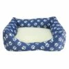 Arquivet Cama Cuadrada Acolchada Con Huellas Azules -Suministros De Mascotas Ventas 2024 8435117899490 g