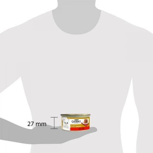 Pack 24 Gourmet Comida Húmeda Gold Tartallette De Buey Y Tomate Para Gatos 5 Pack 24 Gourmet Comida Húmeda Gold Tartallette De Buey Y Tomate Para Gatos - Imagen 3