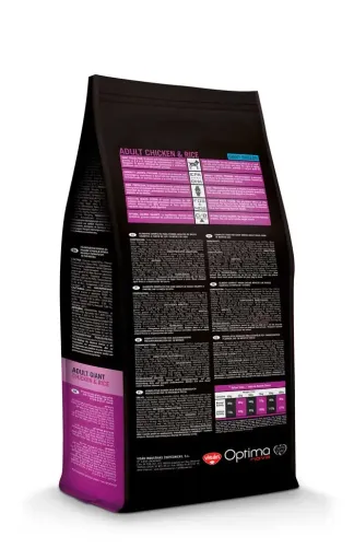 Optimanova Pienso Para Perros Adultos Gigantes De Pollo Y Arroz 5 Optimanova Pienso Para Perros Adultos Gigantes De Pollo Y Arroz - Imagen 3