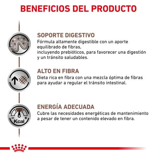 Royal Canin Pienso Gastrointestinal High Fibre Para Perro 10 Royal Canin Pienso Gastrointestinal High Fibre Para Perro - Imagen 8