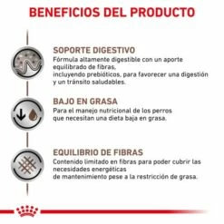 Royal Canin Pienso Gastrointestinal Low Fat 22 Para Perro -Suministros De Mascotas Ventas 2024 BENEFICIOS 2 62fcc1dc68a8a g