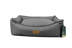 Gloria Pets Cama Monforte Rectangular Gris Para Perros