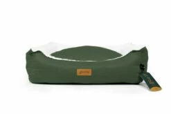 Gloria Pets Cama Alquezar Rectangular Verde Para Perros