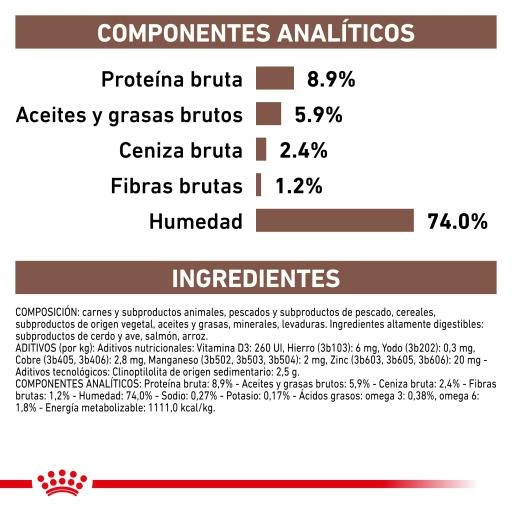 Royal Canin Comida Húmeda Gastro Intestinal Canine 9 Royal Canin Comida Húmeda Gastro Intestinal Canine - Imagen 7