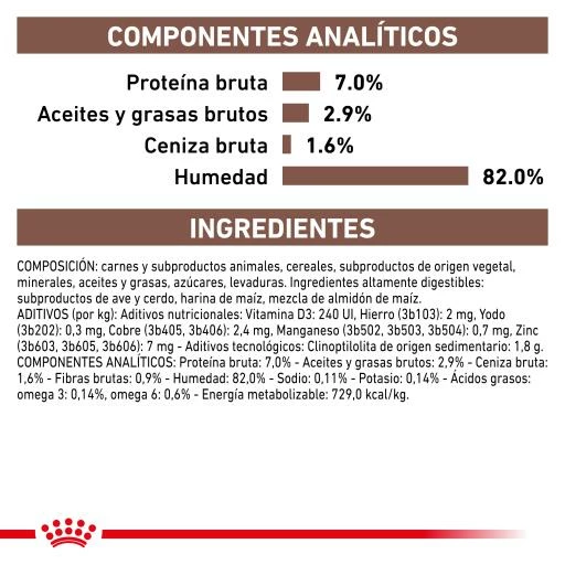 Royal Canin Comida Húmeda Gastro Intestinal Moderate Calorie Feline 9 Royal Canin Comida Húmeda Gastro Intestinal Moderate Calorie Feline - Imagen 7