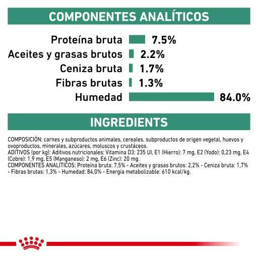 Royal Canin Comida Húmeda Satiety Weight Management Para Gato 7 Royal Canin Comida Húmeda Satiety Weight Management Para Gato - Imagen 5