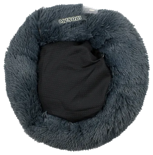 Musqui Cama Redonda Relax Gris Oscuro Para Perros Y Gatos 8 Musqui Cama Redonda Relax Gris Oscuro Para Perros Y Gatos - Imagen 6