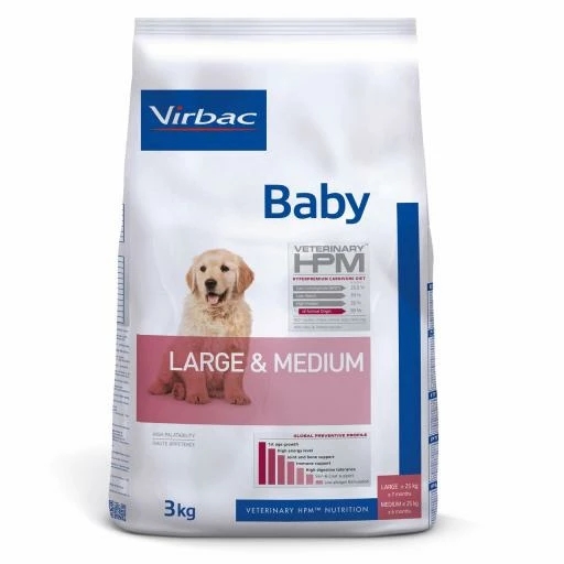 HPM Pienso Virbac Veterinary Baby Large & Medium Para Cachorros Medianos Y Grandes 3 HPM Pienso Virbac Veterinary Baby Large & Medium Para Cachorros Medianos Y Grandes
