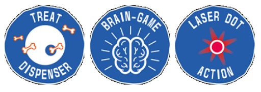 Duvo Plus Juguete Láser Y Dispensador De Snacks Para Perros Y Gatos 7 Duvo Plus Juguete Láser Y Dispensador De Snacks Para Perros Y Gatos - Imagen 5