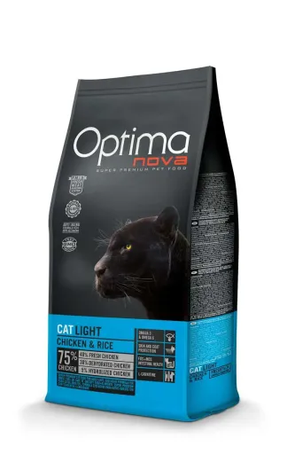 Optimanova Pienso Light Para Gatos De Pollo Y Arroz 3 Optimanova Pienso Light Para Gatos De Pollo Y Arroz