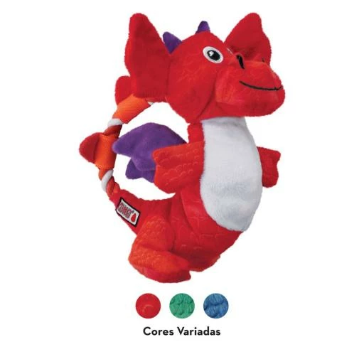 KONG Peluche Knots Dragón 4 KONG Peluche Knots Dragón - Imagen 2
