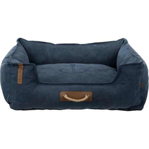 Trixie Cama Föhr Be Nordic Azul Oscuro Para Perro 3 Trixie Cama Föhr Be Nordic Azul Oscuro Para Perro