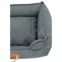 Trixie Cama Föhr Soft Gris -Suministros De Mascotas Ventas 2024 PHO PRO DET CLIP 37600 37601 37602 37603 7 g