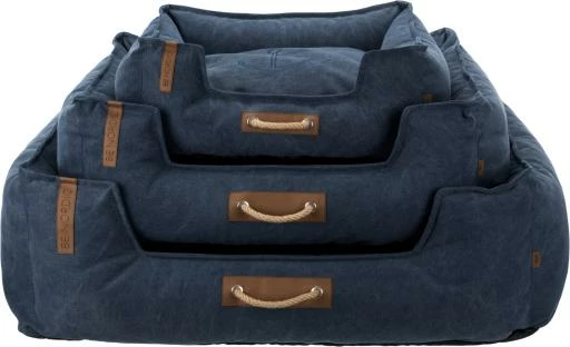 Trixie Cama Föhr Be Nordic Azul Oscuro Para Perro 4 Trixie Cama Föhr Be Nordic Azul Oscuro Para Perro - Imagen 2