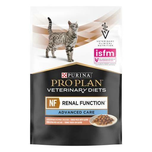 Pro Plan Veterinary Diets Comida Húmeda NF Renal Function ST/OX Trocitos En Salsa Salmón 6 Pro Plan Veterinary Diets Comida Húmeda NF Renal Function ST/OX Trocitos En Salsa Salmón - Imagen 4