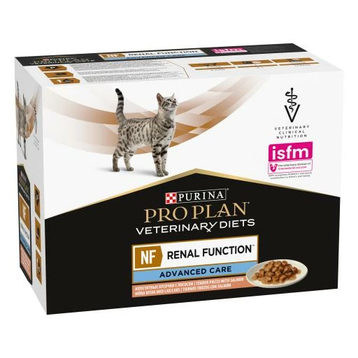 Pro Plan Veterinary Diets Comida Húmeda NF Renal Function ST/OX Trocitos En Salsa Salmón 5 Pro Plan Veterinary Diets Comida Húmeda NF Renal Function ST/OX Trocitos En Salsa Salmón - Imagen 3