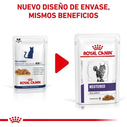 Royal Canin Comida Húmeda Neutered Balance Feline 4 Royal Canin Comida Húmeda Neutered Balance Feline - Imagen 2