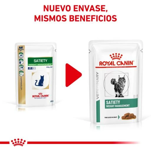 Royal Canin Comida Húmeda Satiety Weight Management Para Gato 4 Royal Canin Comida Húmeda Satiety Weight Management Para Gato - Imagen 2