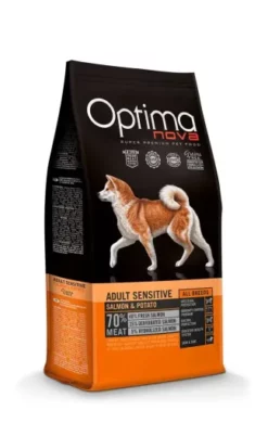 Optimanova Pienso Sensitive Para Perros Adultos De Salmón Y Patata