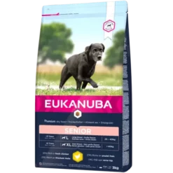 Eukanuba Pienso Para Perros Senior De Razas Grandes Con Pollo