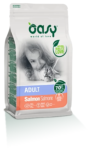 Oasy Pienso De Salmón Para Gatos Adultos 3 Oasy Pienso De Salmón Para Gatos Adultos