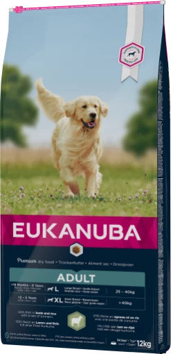 Eukanuba Pienso Para Perros Adultos De Razas Grandes Con Cordero Y Arroz