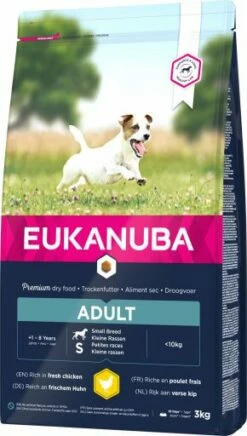 Eukanuba Pienso Para Perros Adultos De Razas Pequeñas Con Pollo