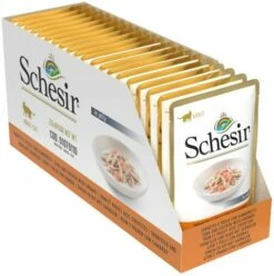 Pack 20 Schesir Comida Húmeda De Atún Y Pollo Con Gambas 13 Pack 20 Schesir Comida Húmeda De Atún Y Pollo Con Gambas -Suministros De Mascotas Ventas 2024 atun pollo con gambas 5 g