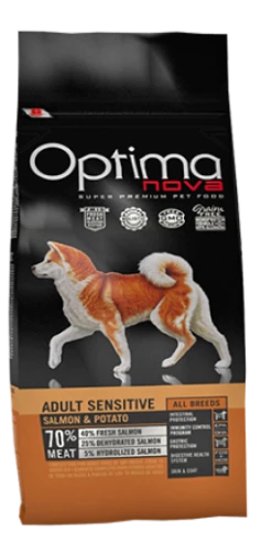 Optimanova Pienso Sensitive Para Perros Adultos De Salmón Y Patata -Suministros De Mascotas Ventas 2024 bag 25 63170ff29d3a9 g