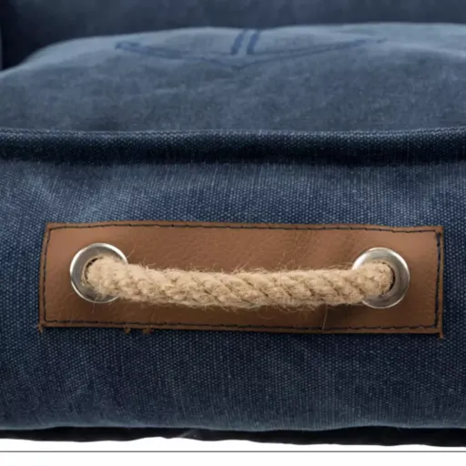 Trixie Cama Föhr Be Nordic Azul Oscuro Para Perro 7 Trixie Cama Föhr Be Nordic Azul Oscuro Para Perro - Imagen 5