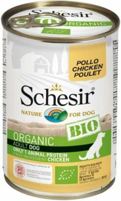 Pack 6 Schesir Comida Húmeda De Pollo Bio Para Perros