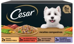 Cesar Comida Húmeda Para Perros Multipack Recetas Campesinas En Salsa